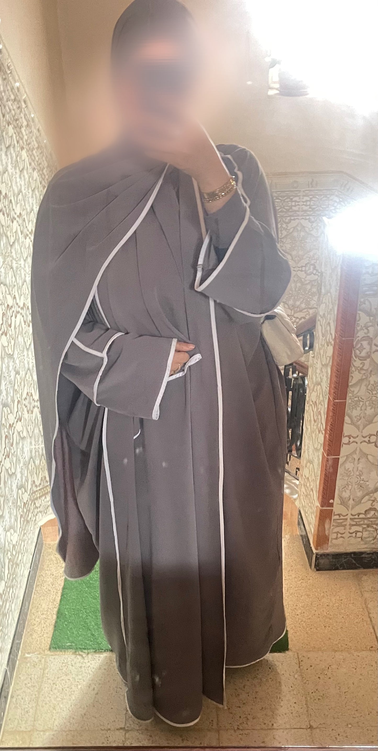 Abaya Rihab 3 pièces